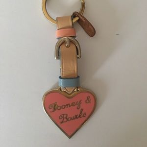 Dooney & Bourke Heart Keychain